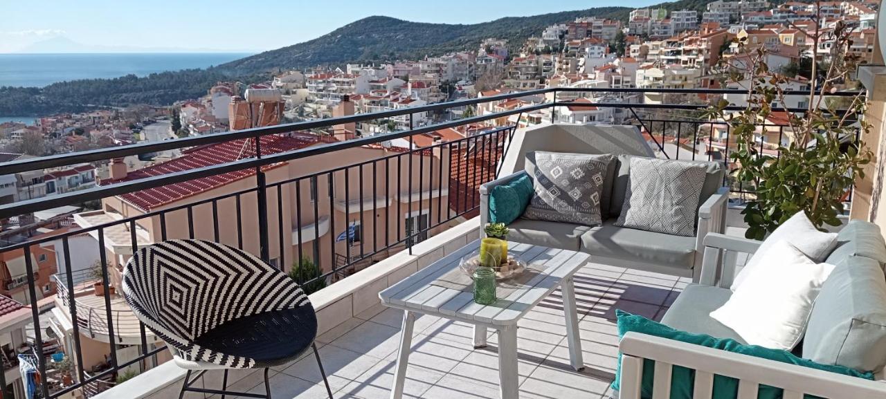 Sea Aura Apartman Kavála Kültér fotó