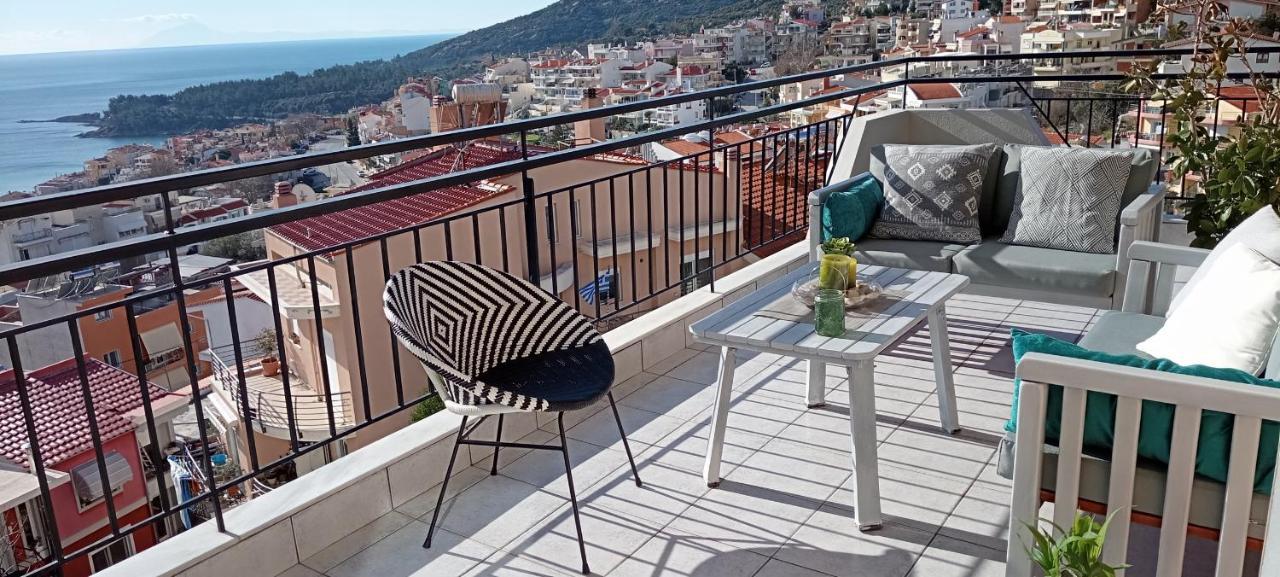 Sea Aura Apartman Kavála Kültér fotó